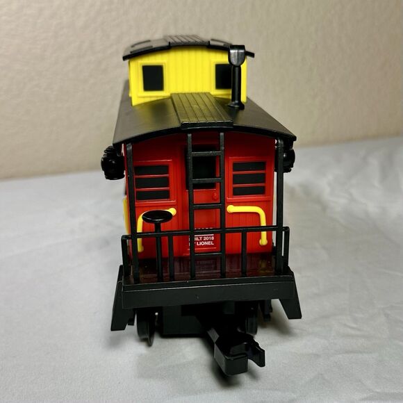 LIONEL 7-11808 READY-TO-PLAY PENNSYLVANIA FLYER POLAR EXPRESS CABOOSE CAR PART - Picture 3 of 10